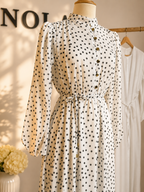 polka dot dress