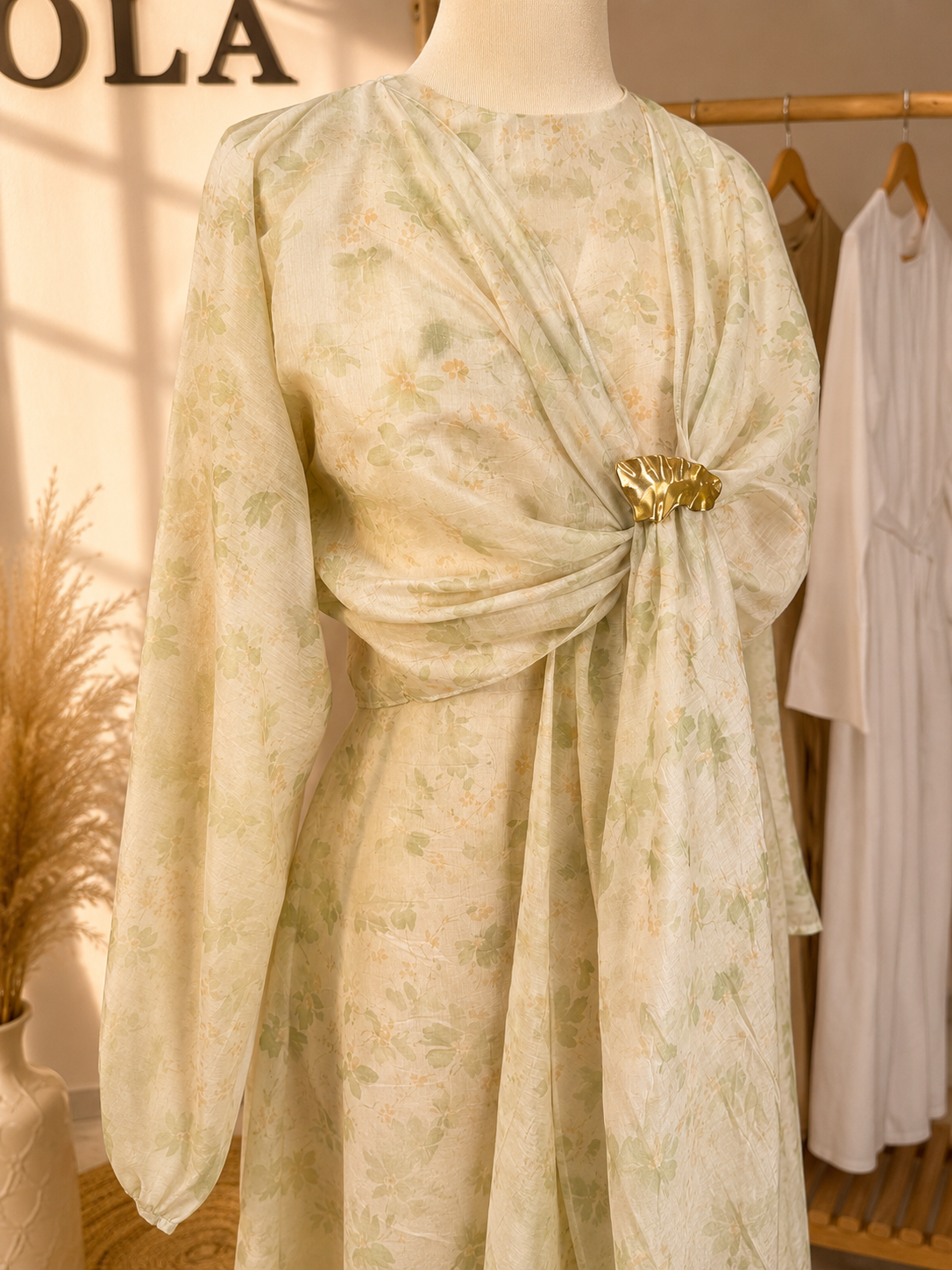 Sage Bloom Dress