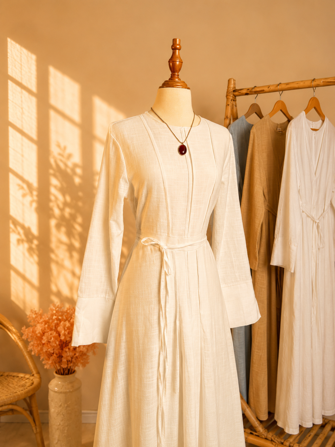 White dress